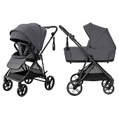 Коляска 2 в 1 Carrello Extra CRL- 6532 Chrome Grey 01